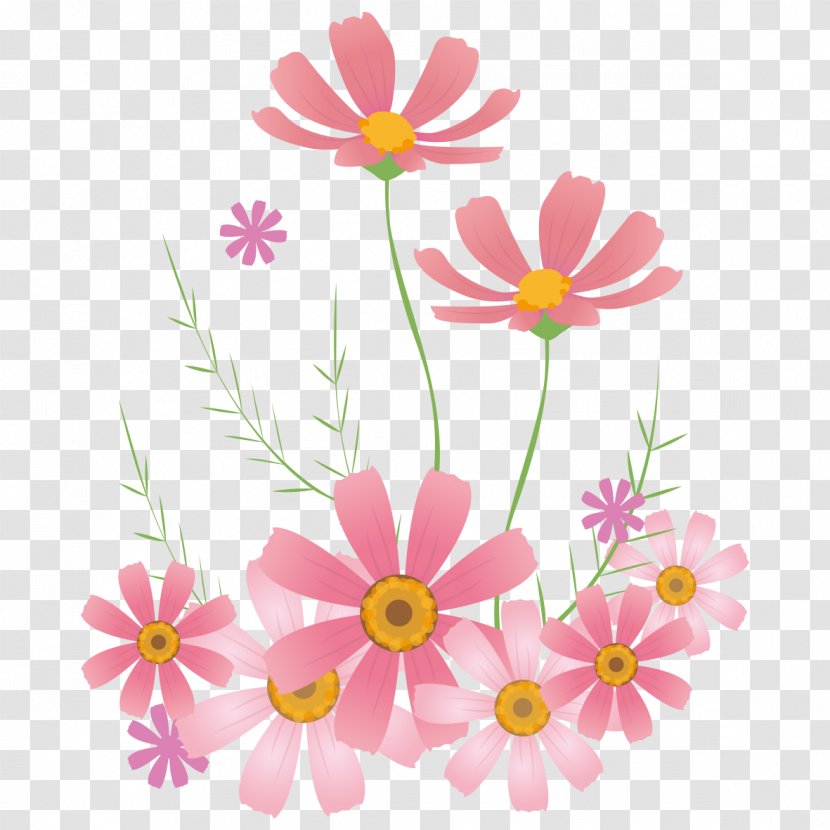 Floral Design Clip Art - Pink Transparent PNG