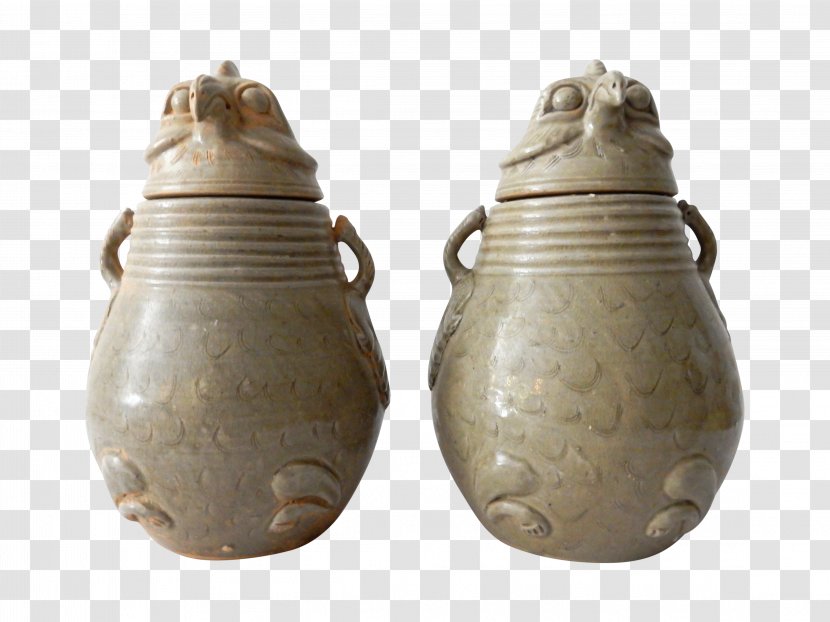 Song Dynasty Longquan Celadon Yuan Qingbai Ware - Jar Transparent PNG