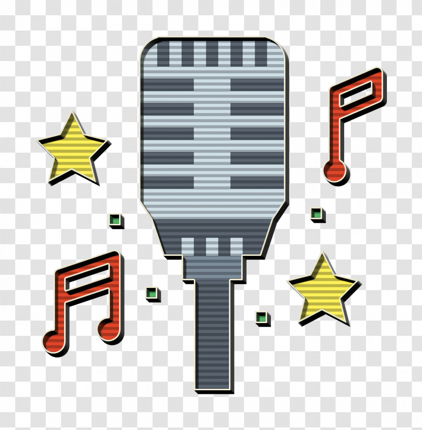 Punk Rock Icon Microphone Icon Radio Icon Transparent PNG