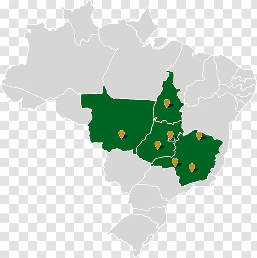 World Map Northeast Region, Brazil Mapa Polityczna - Green Transparent PNG