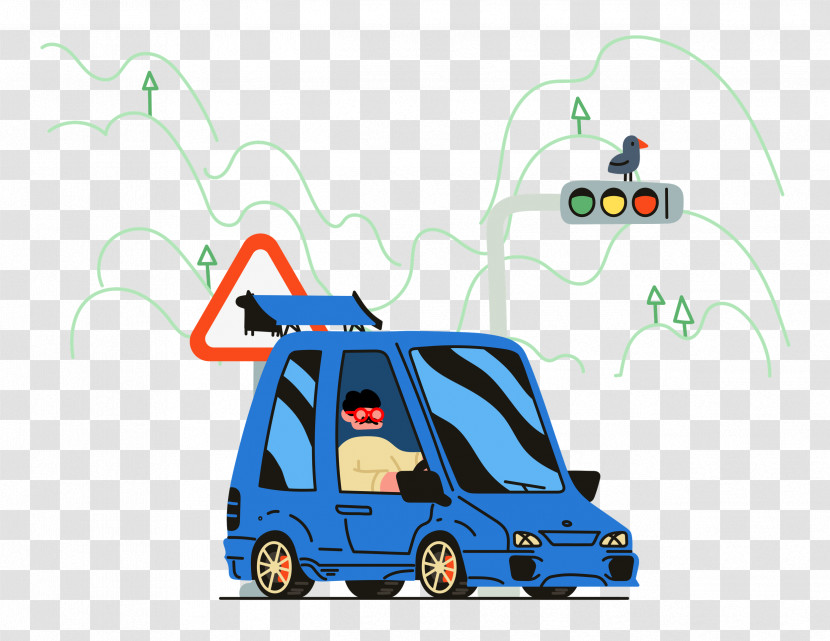 Driving Transparent PNG