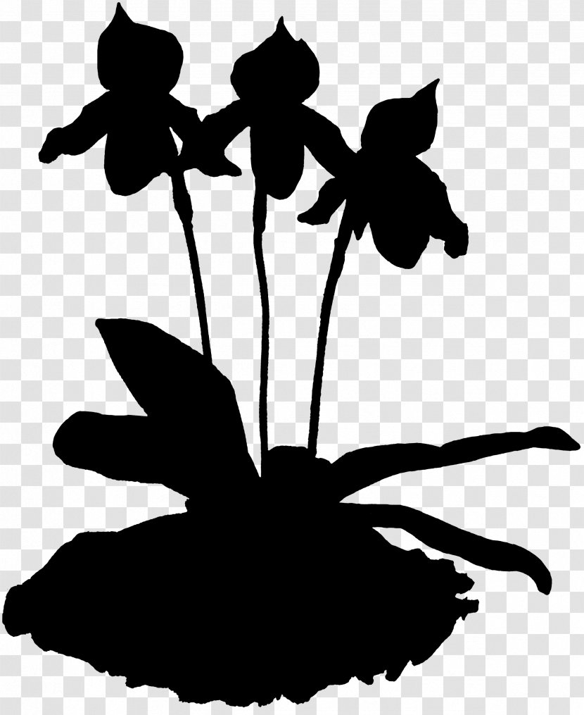 Clip Art Leaf Silhouette Plant Stem Flowering - Plants - Flower Transparent PNG