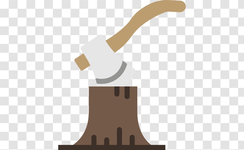 Felling Cartoon Axe - Material - Cut Stump Ax Transparent PNG