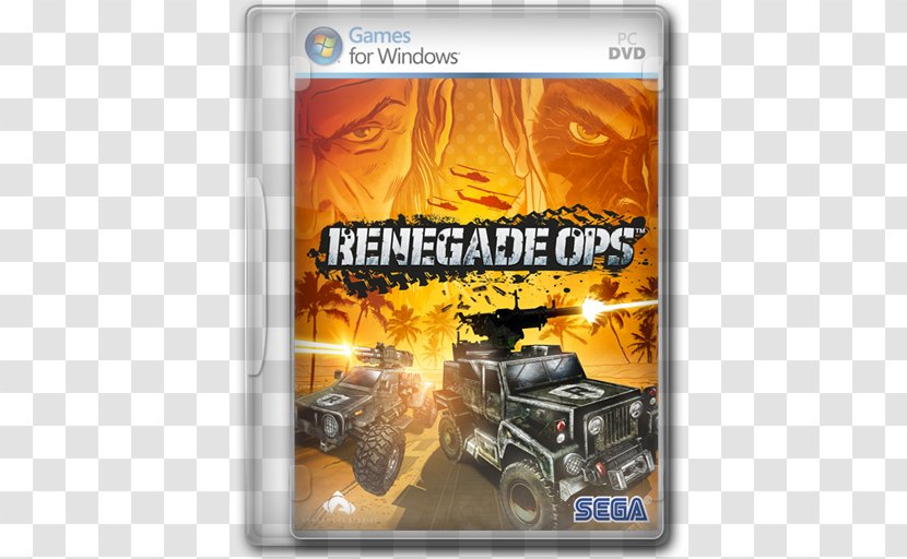 Pc Game Film Video Software - Renegade Ops Transparent PNG