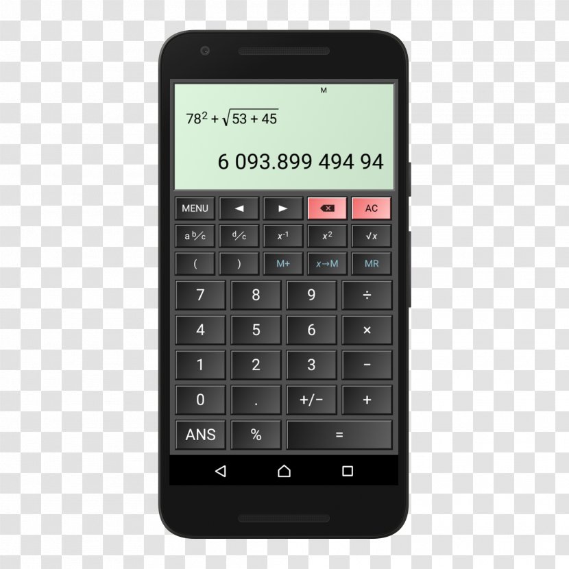 Feature Phone Smartphone Scientific Calculator Mobile Phones - Technology Transparent PNG
