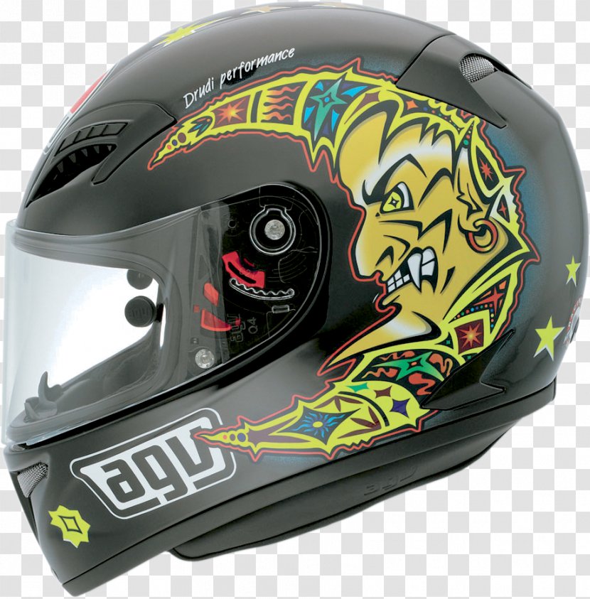 Motorcycle Helmets AGV Sun & Moon - Motocross Transparent PNG
