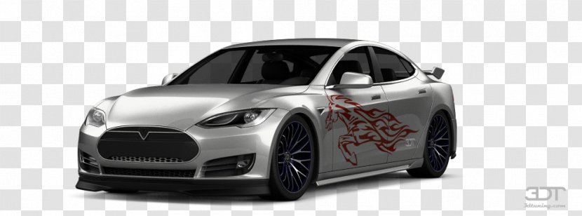 Tire Mid-size Car Sports Compact - Vehicle - Tesla Model 3 Transparent PNG
