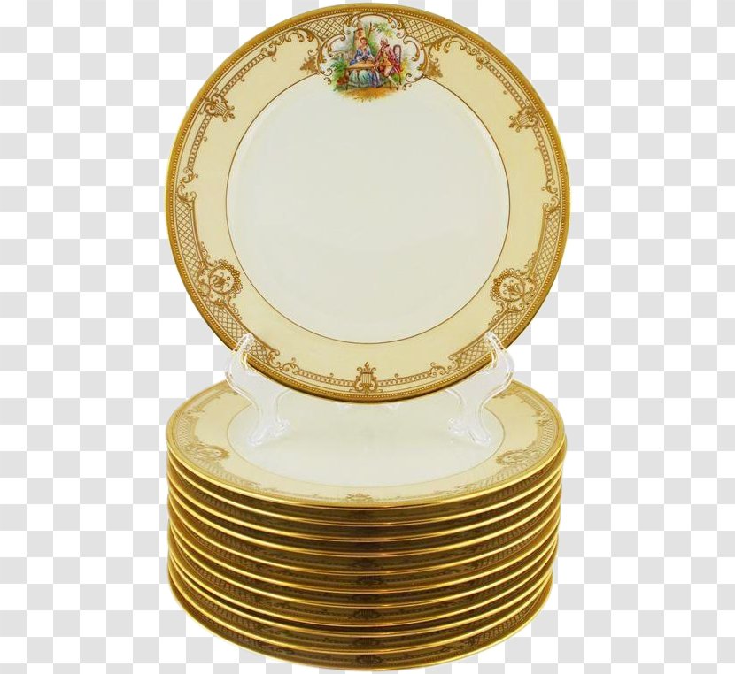 Plate Tableware Porcelain Cup Ceramic - Brass Transparent PNG
