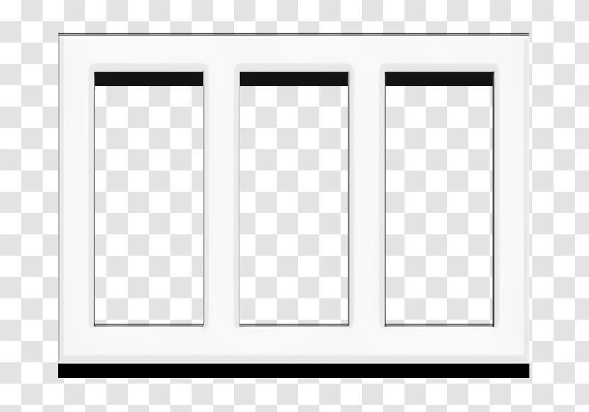 Columns Icon - Picture Frame - Blackandwhite Transparent PNG