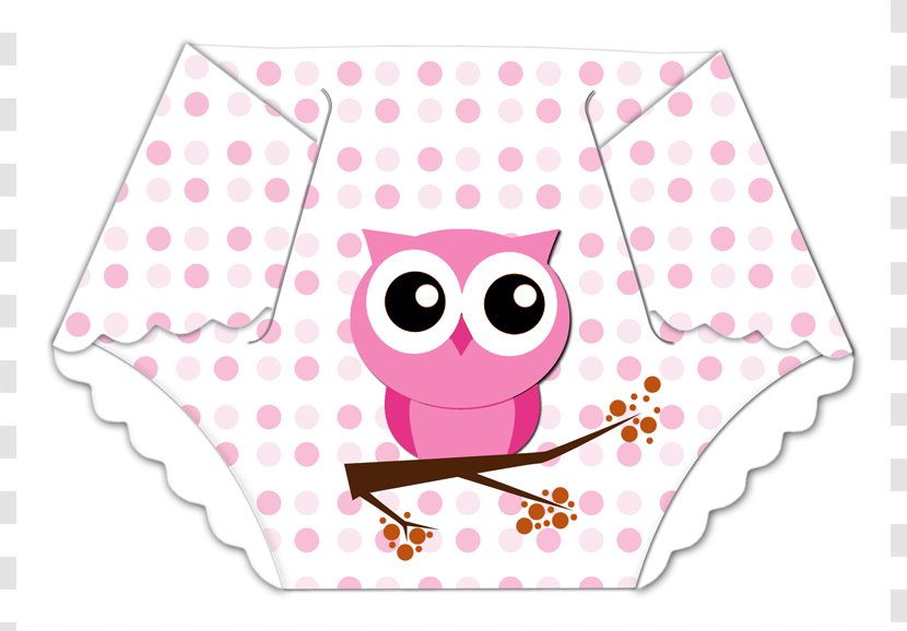 Diaper Owl Infant Clip Art - Free Content - Pink Raccoon Cliparts Transparent PNG