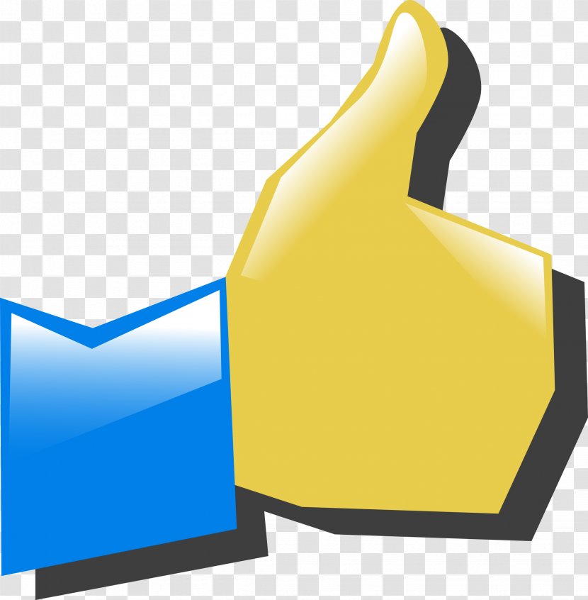 Thumb Signal Clip Art - Blog - Like Transparent PNG