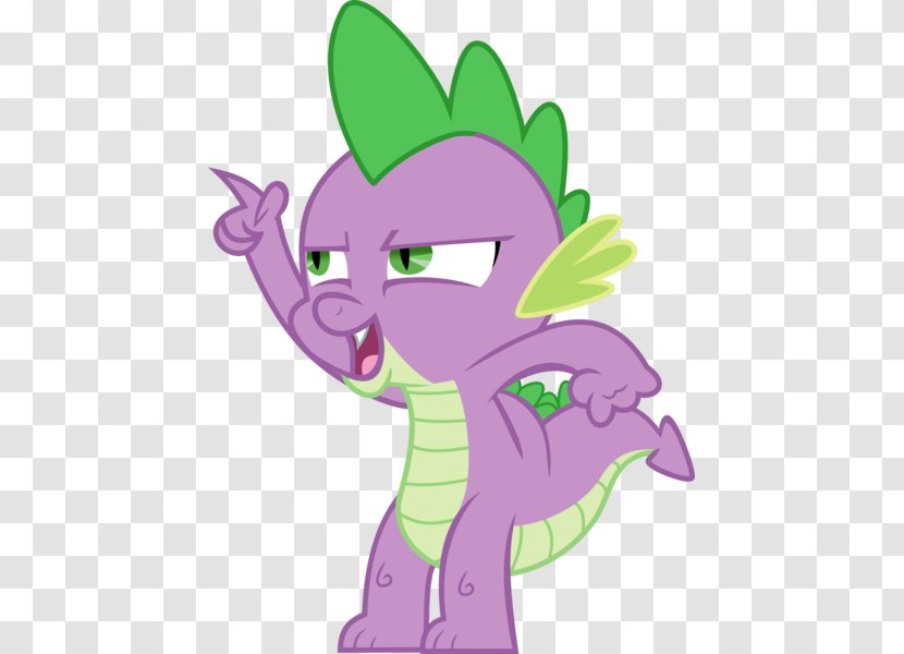 My Little Pony Spike Dragon Horse - Heart Transparent PNG