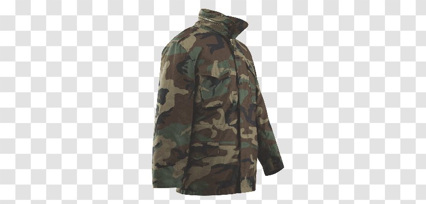 M-1965 Field Jacket Coat TRU-SPEC U.S. Woodland - Military Camouflage Transparent PNG