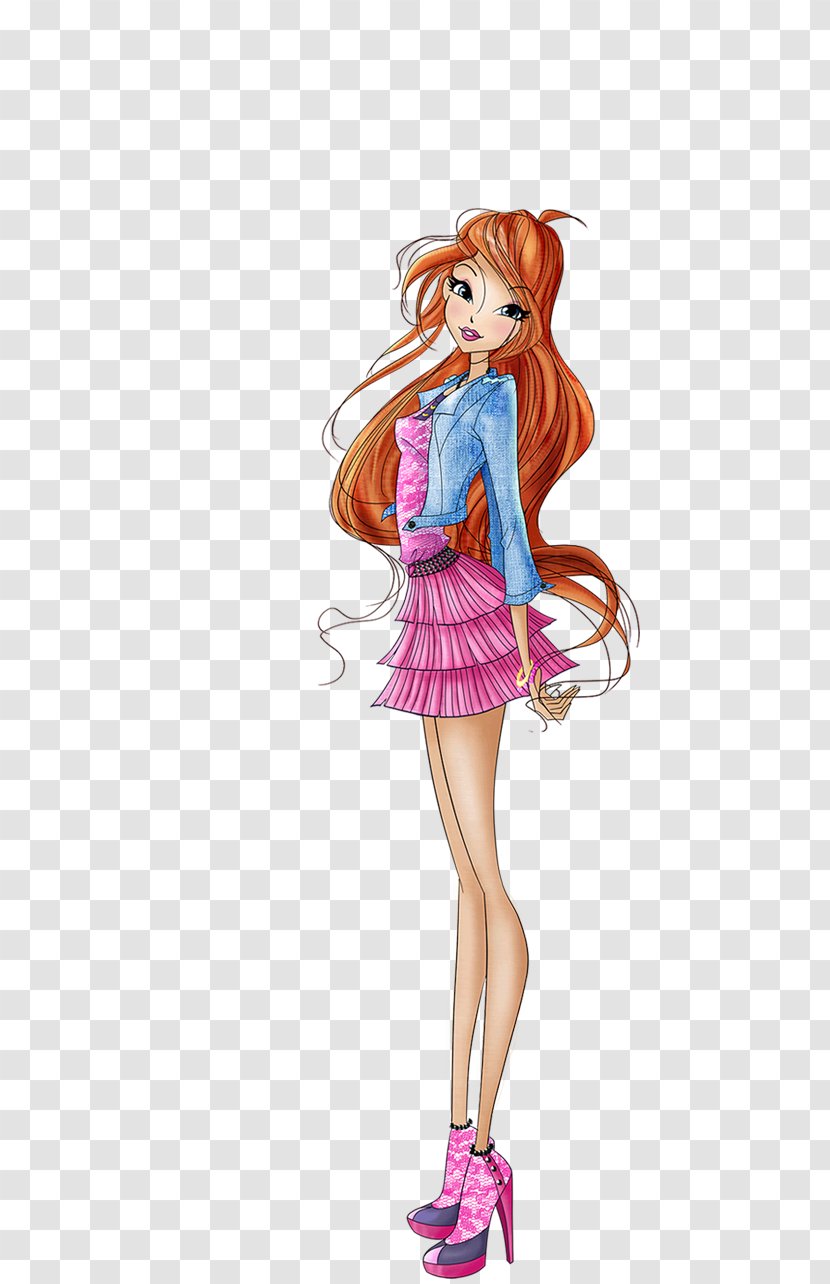 Bloom Flora Musa Roxy - Flower - Winx Club Season 6 Transparent PNG