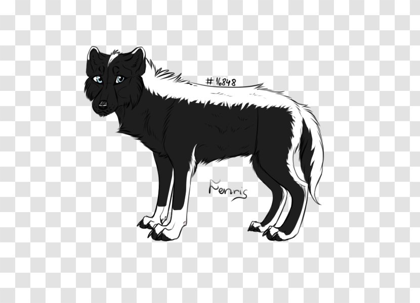 Canidae Cat Horse Dog Drawing - Tail Transparent PNG