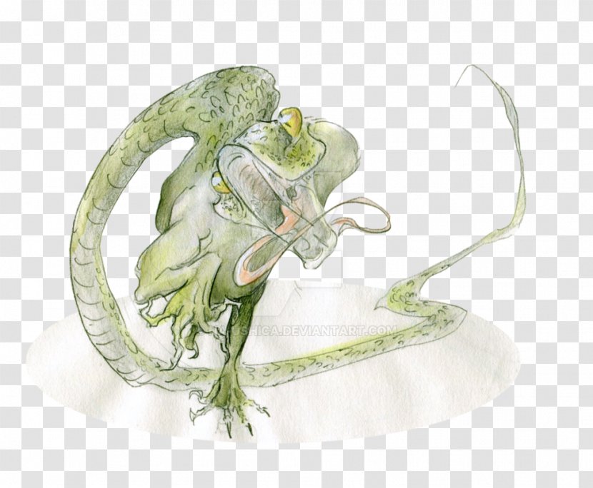 Organism Legendary Creature - Fictional Character - Snake Watercolor Transparent PNG