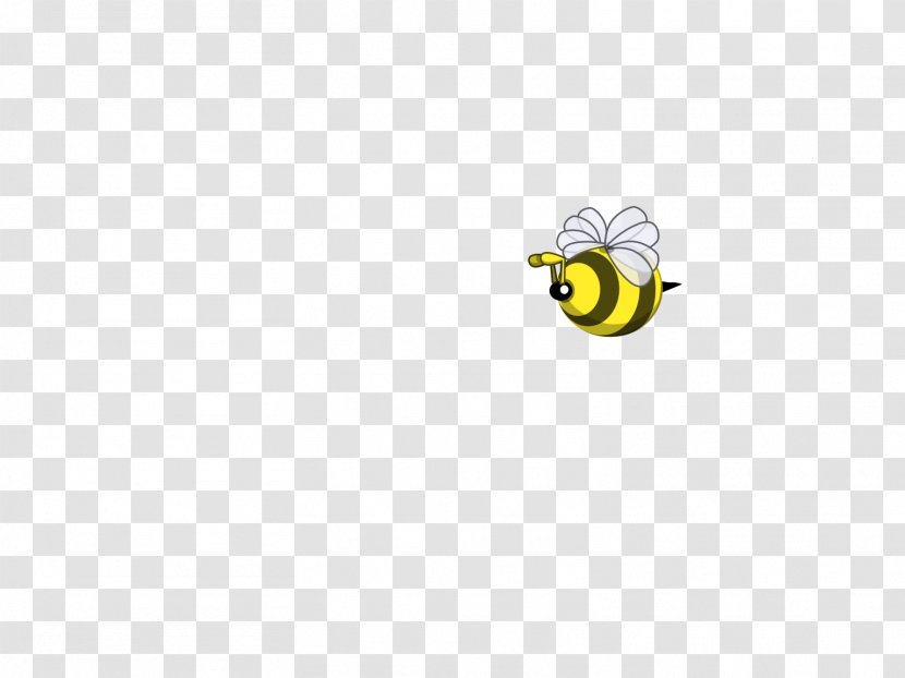 Yellow Brand Wallpaper - Bee Animation Transparent PNG