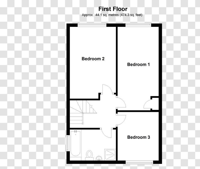 Paper Floor Plan Condominium Bedroom - Drawing - House Transparent PNG