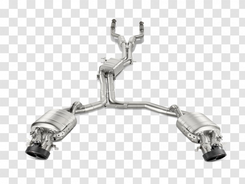 Audi RS 6 S6 Exhaust System RS7 - Silver Transparent PNG