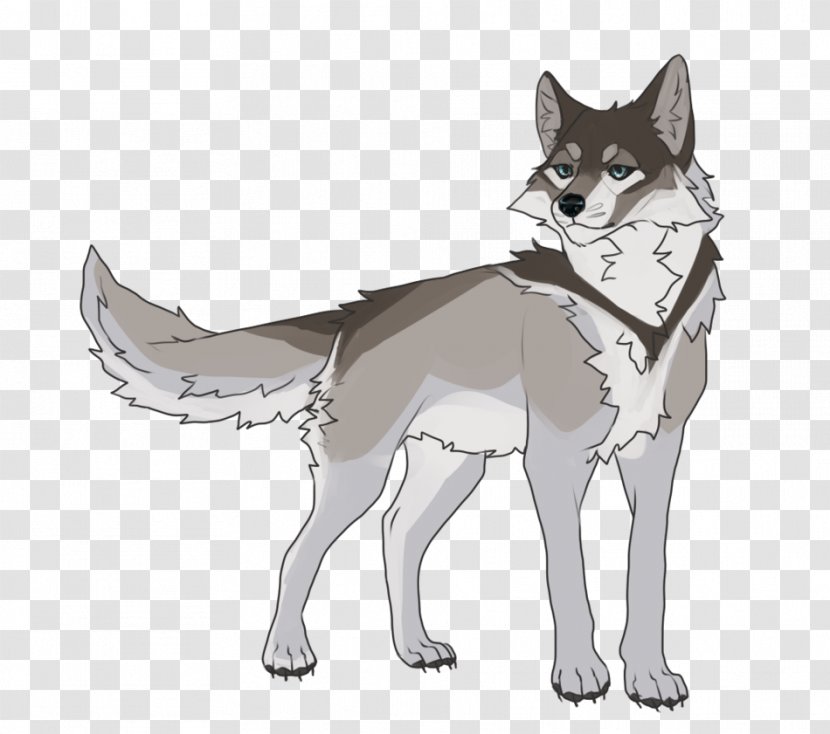 Saarloos Wolfdog Czechoslovakian Siberian Husky Jackal Drawing - Line Art Transparent PNG