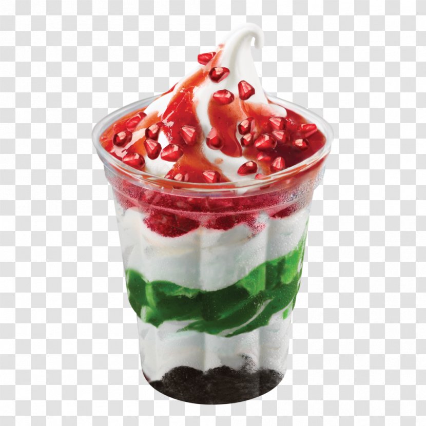 Sundae Ice Cream Parfait Knickerbocker Glory - Flavor Transparent PNG