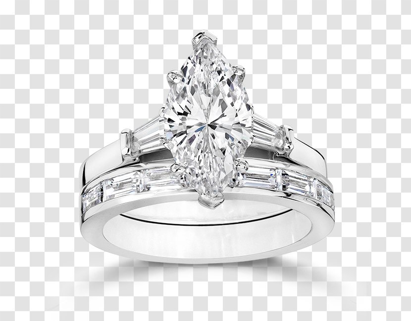 Diamond Cut Engagement Ring Wedding Transparent PNG