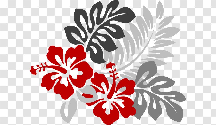 Hawaii Drawing Rosemallows Clip Art - Petal - Flower Transparent PNG