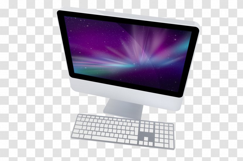 Computer Keyboard Laptop Output Device Monitors Desktop Computers - Display Transparent PNG