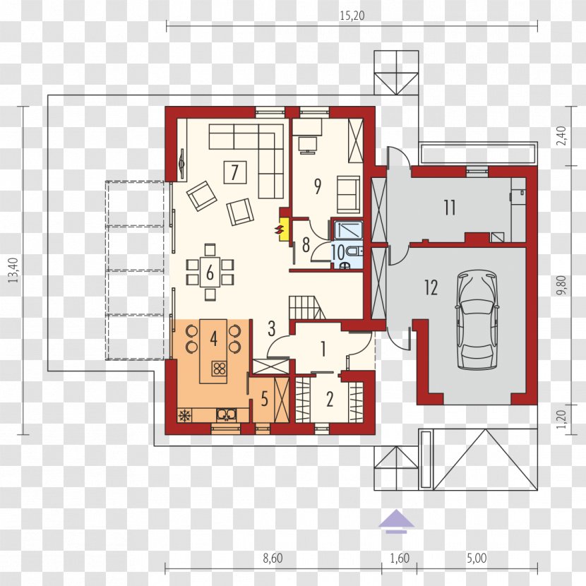 Floor Plan House Architecture Altxaera Transparent PNG
