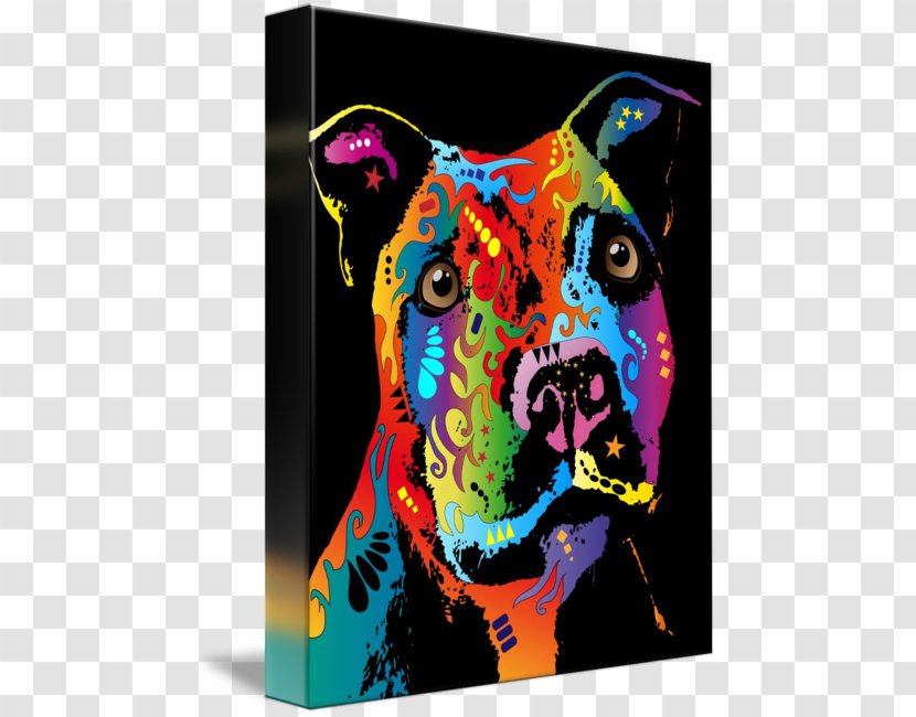 American Pit Bull Terrier Staffordshire - Art Transparent PNG