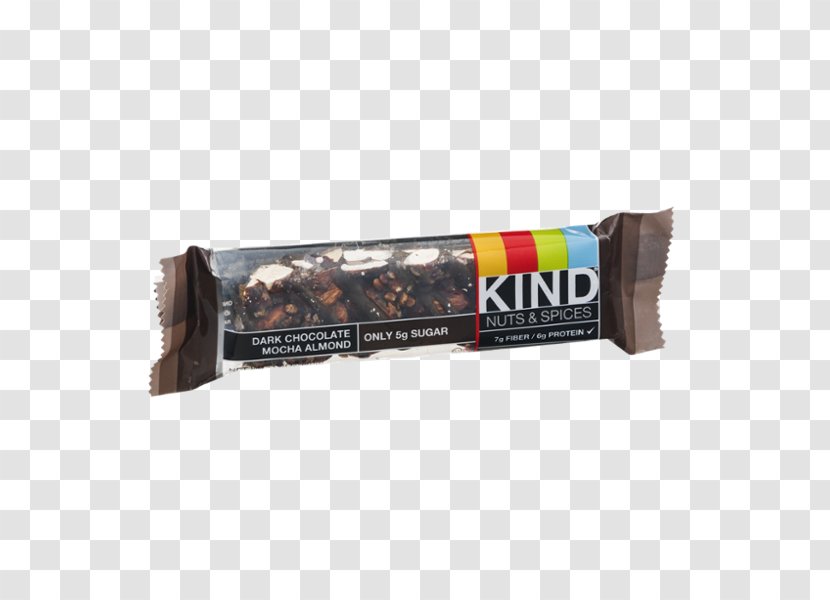Chocolate Bar Wafer Energy Snack Kind - Dark Mocha Transparent PNG