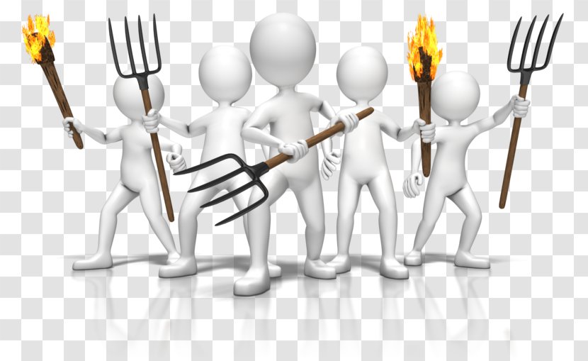 Gardening Forks Animation Torch - Crowd Transparent PNG