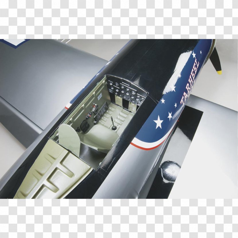 Republic P-47 Thunderbolt Airplane Cockpit Radial Engine Strike Fighter - Radiocontrolled Aircraft Transparent PNG