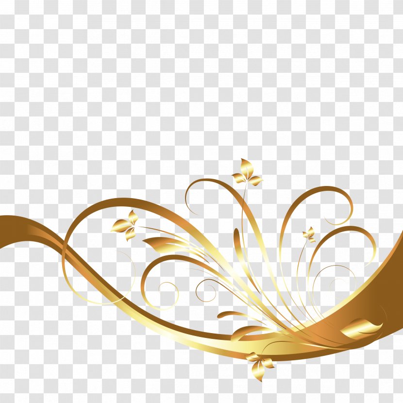 Abstraction Computer File - Gold - Abstract Luxury Design Background Transparent PNG