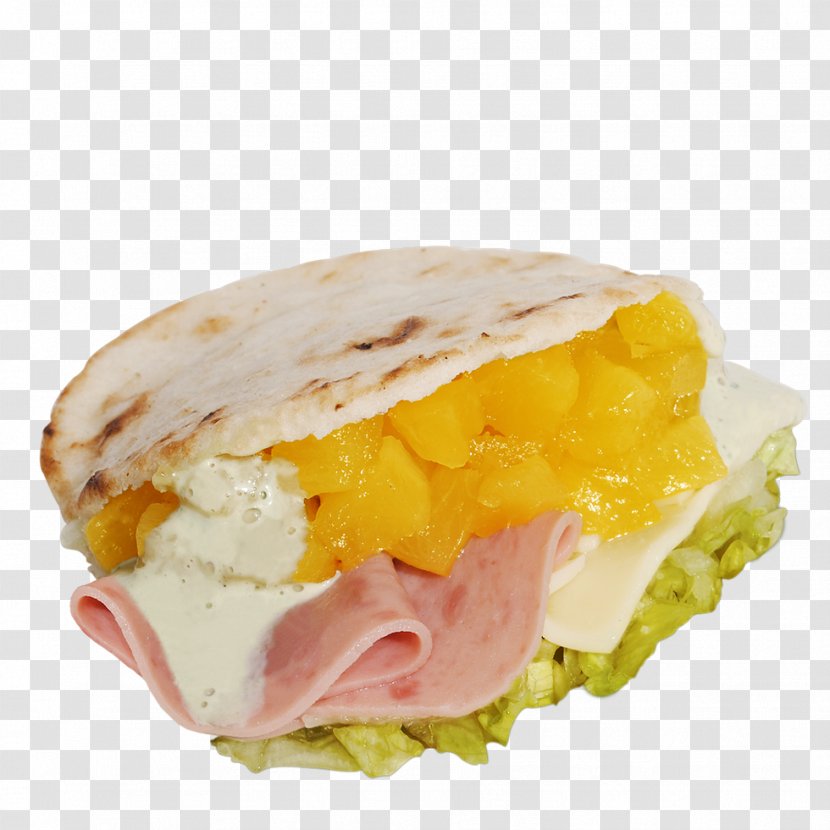 Breakfast Sandwich Ham And Cheese Fast Food Transparent PNG