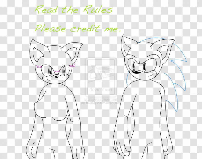 Whiskers Kitten Sonic The Hedgehog Character Male - Heart Transparent PNG