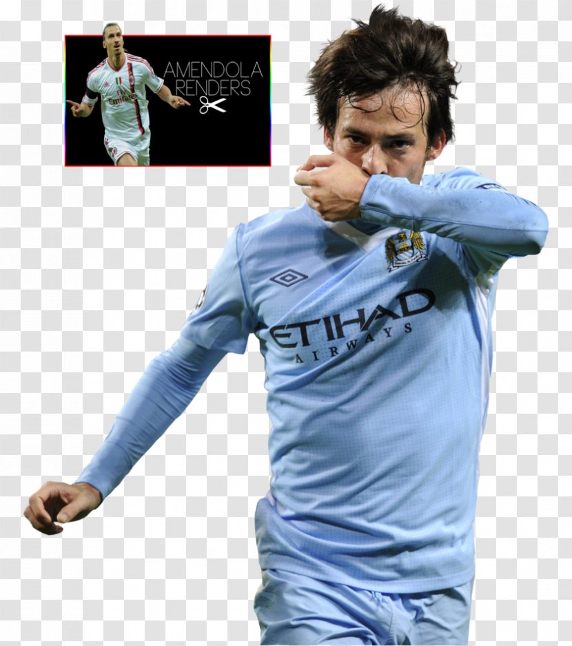 Digital Art Fan DeviantArt Jersey - David Silva Transparent PNG