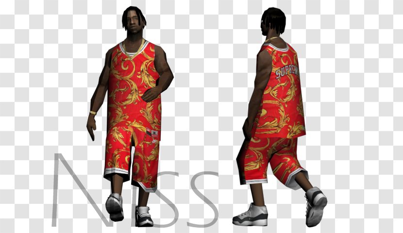 Supreme Nike Grand Theft Auto: San Andreas Multiplayer Shoe Transparent PNG
