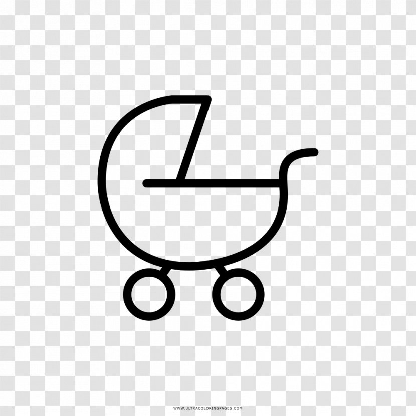 Drawing Baby Transport Child Coloring Book The Arts - Shopping Cart Transparent PNG