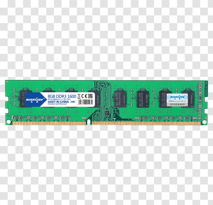 DDR3 SDRAM Computer Data Storage Hardware Synchronous Dynamic Random-access Memory - Taobao Tmall Transparent PNG