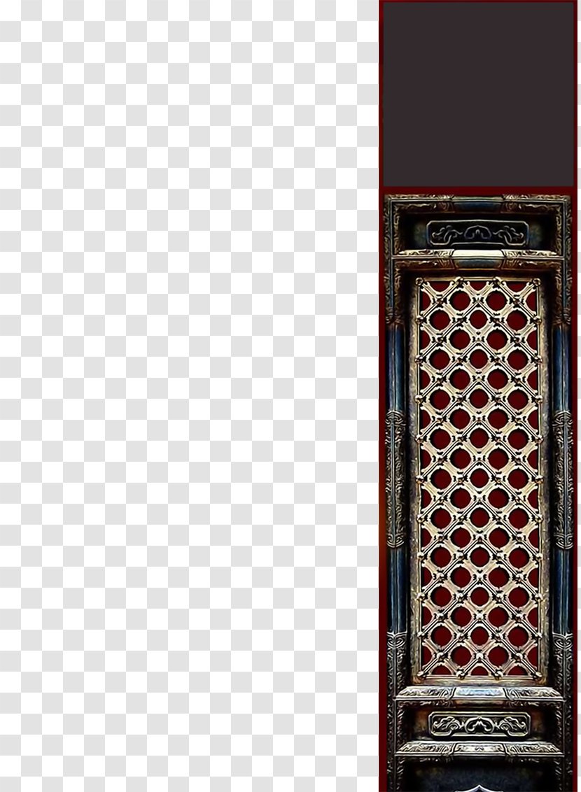 Menmian Fengmen Door Qiangmen - Tile - Classical Transparent PNG