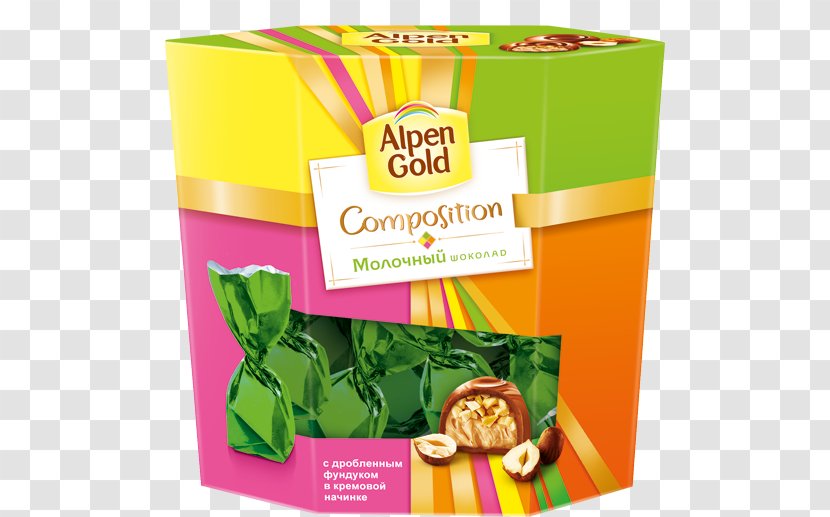 Alpen Gold Milk Chocolate Candy Food - Vegetarian Transparent PNG