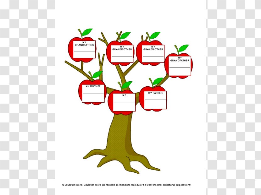 Family Tree Genealogy Template Ancestor Transparent PNG