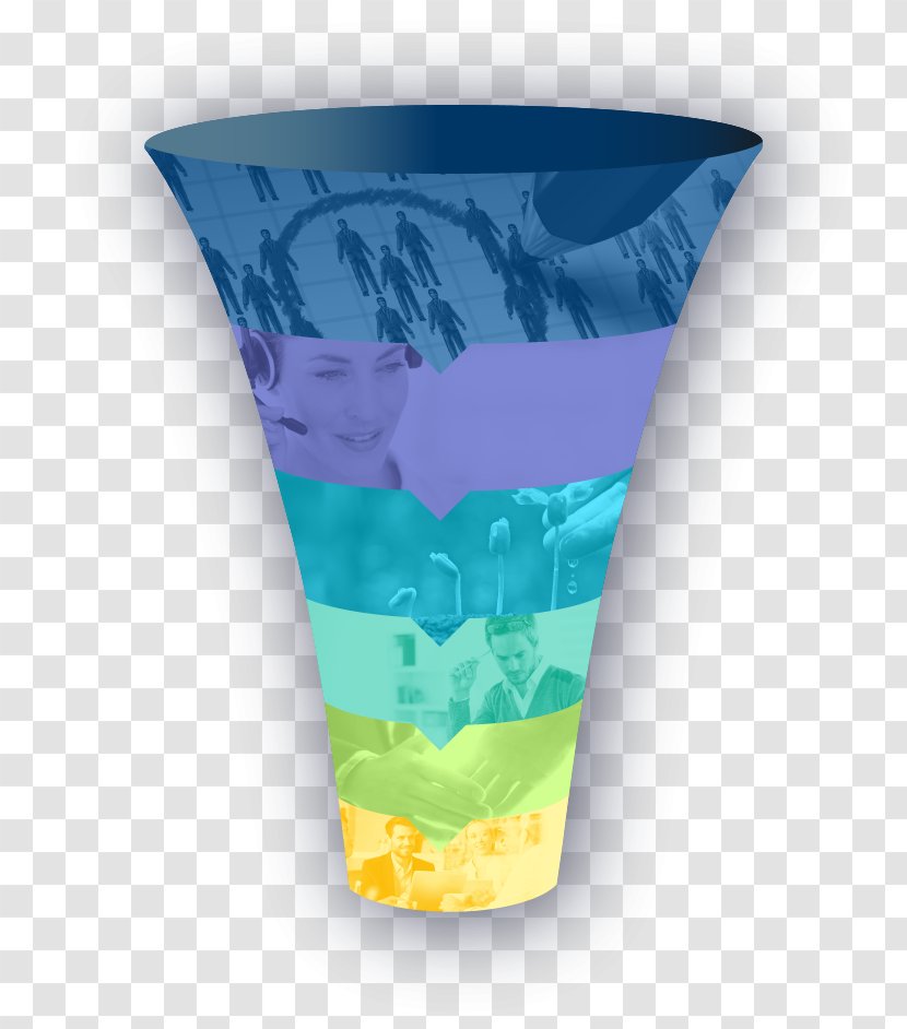 Sales Process Marketing Vertriebsprozess Glass - Funnel Transparent PNG