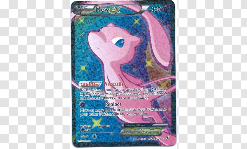 Pokémon FireRed And LeafGreen TCG Online GO Trading Card Game Mew - Pokemon Go Transparent PNG