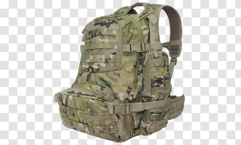 Condor Urban Go Pack Backpack MultiCam Compact Assault 3 Day - Military Transparent PNG
