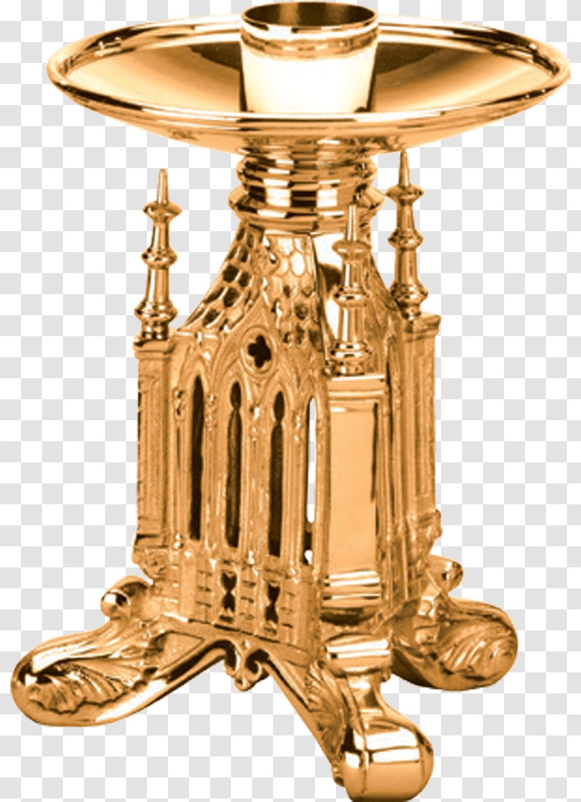 Altar Candlestick Table Brass Transparent PNG