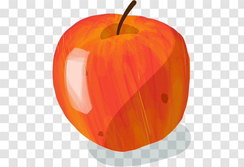 Jack-o'-lantern Apple King Of The Pippins Suntan Court-Pendu - Orange Transparent PNG