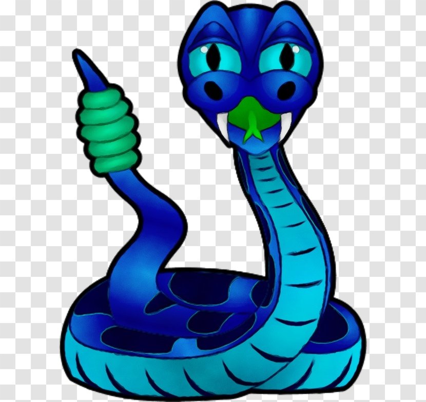 Serpent Aqua - Paint Transparent PNG