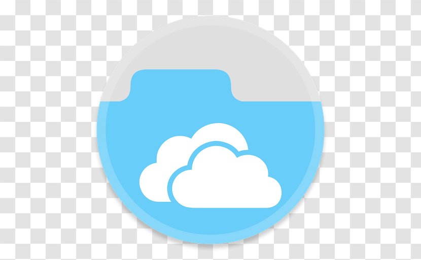 Blue Sky Brand Aqua - OneDrive Transparent PNG